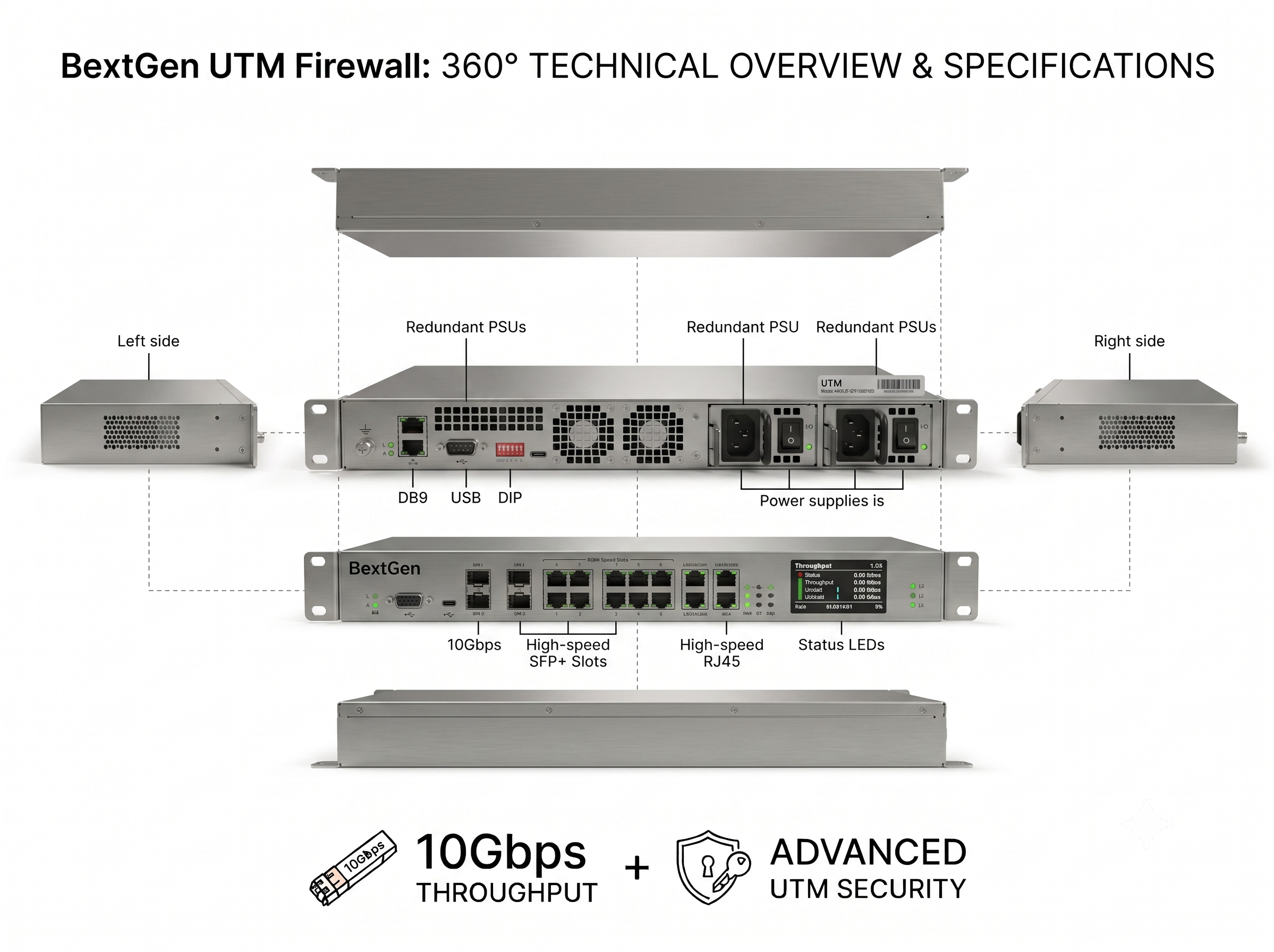 Firewall UTM NextGen — 10 Gbps